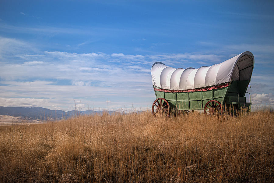 Prairie Schooner Photograph by Sally Bauer