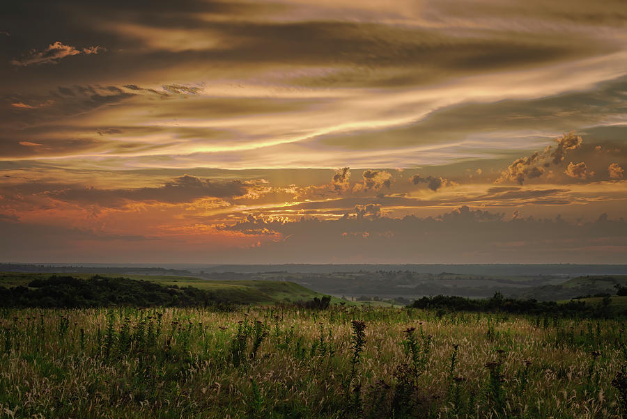 Prairie Skies Photograph by Brad Mangas