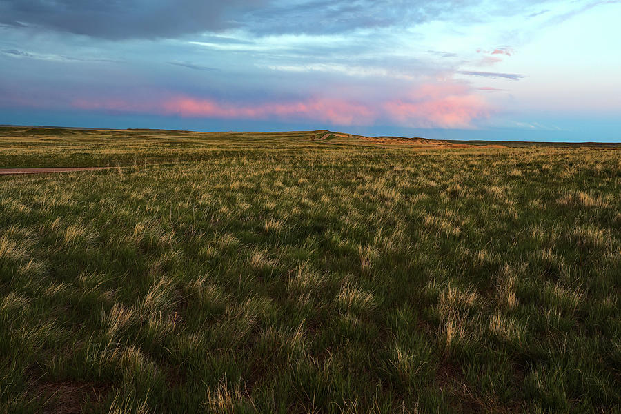 Prairie Sunset Photograph by Dan Sproul
