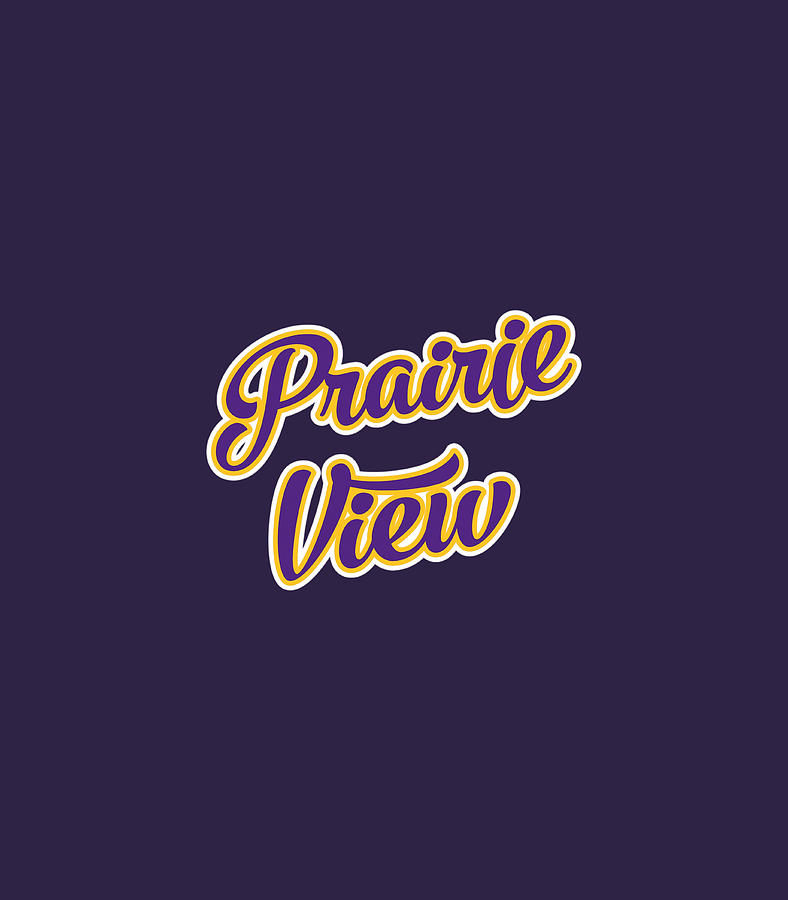 Prairie View In Purple And Gold The Hill TShirt Digital Art