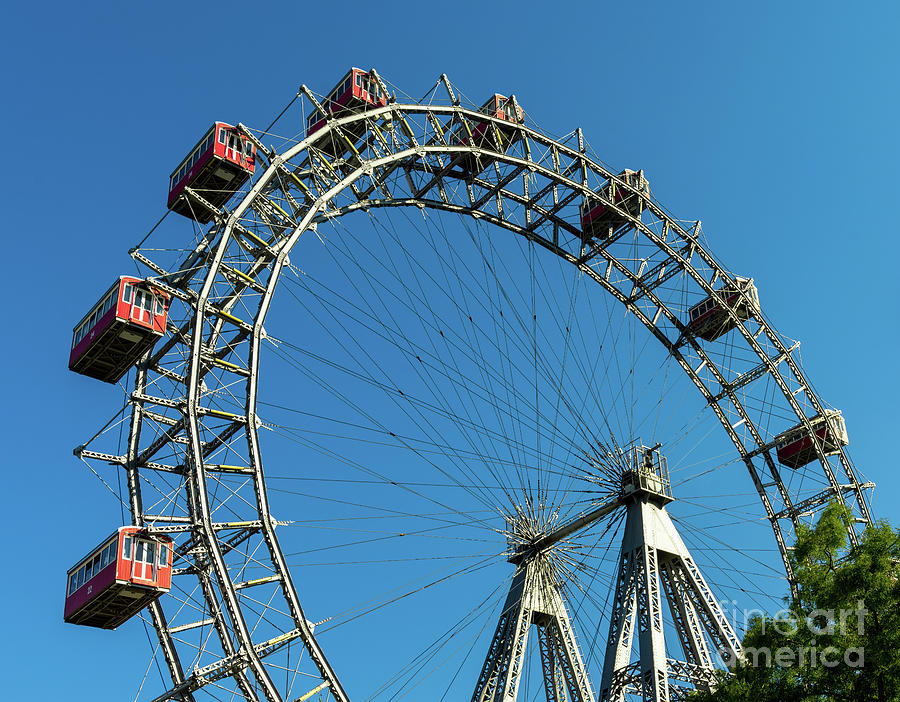 Prater Ferris Wheel Photograph