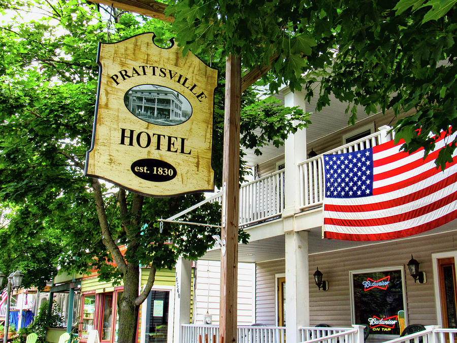 Prattsville Hotel Photograph by Nancy De Flon