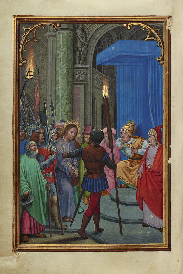 Cardinal Painting - Prayer Book of Cardinal Albrecht of Brandenburg  by Simon Bening