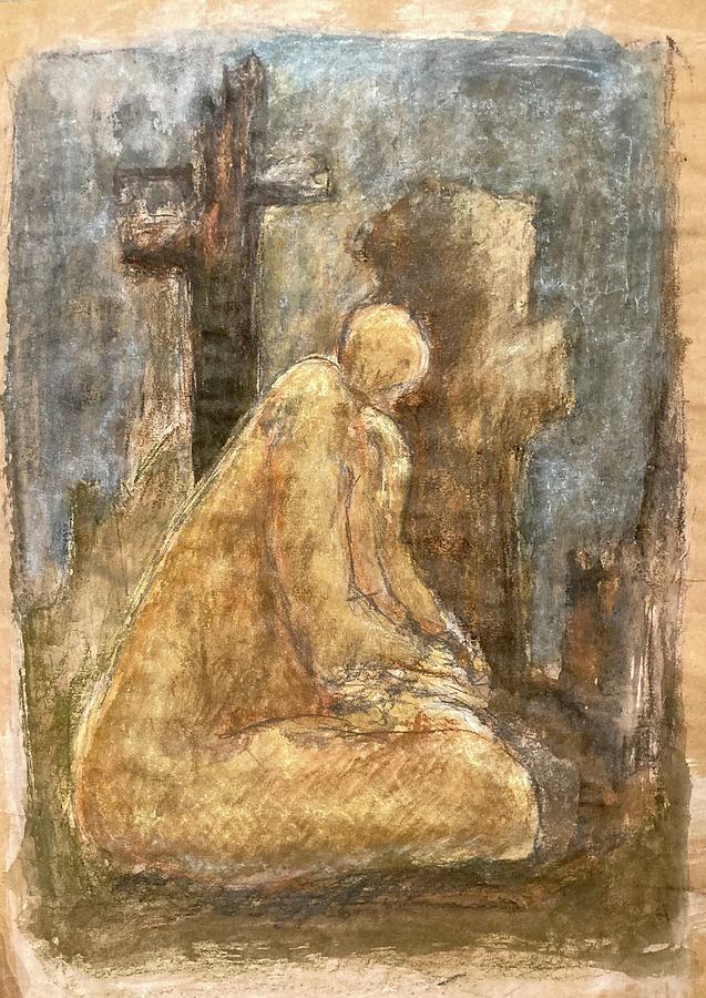 Prayer Painting by David Euler