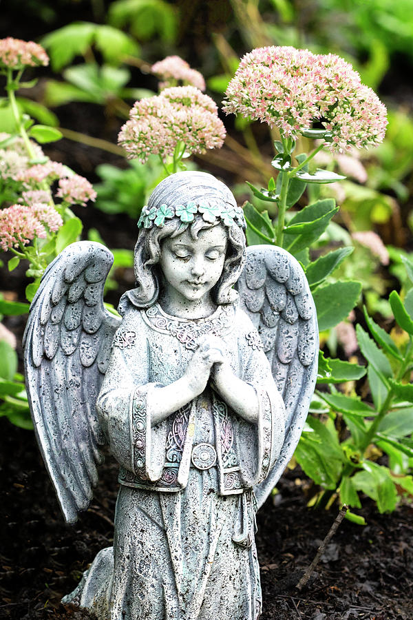 Praying Angel Photograph by Patty Colabuono