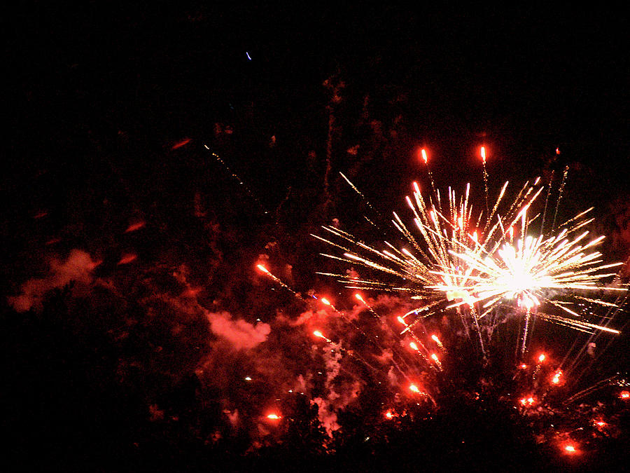 Pre-independence Day Fireworks Photograph