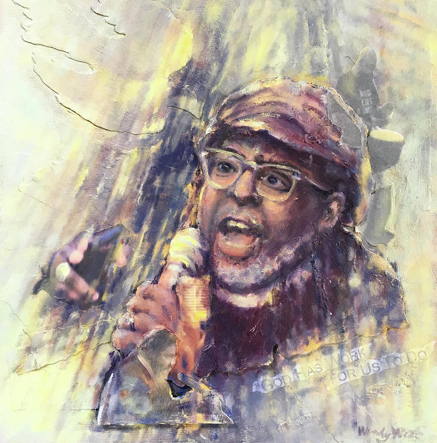 Preach Painting by Wendy West Preach Painting by Wendy West