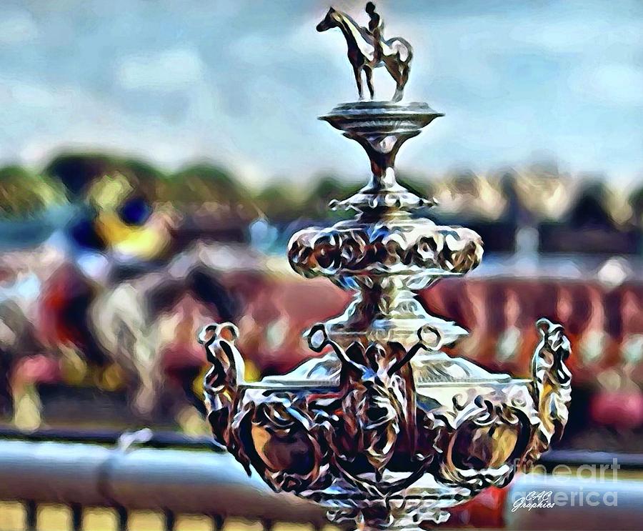 Preakness Trophy Digital Art by CAC Graphics
