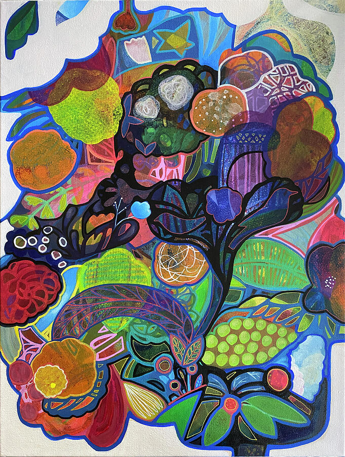 Abstract Painting - Precious Time by Cheri Glover