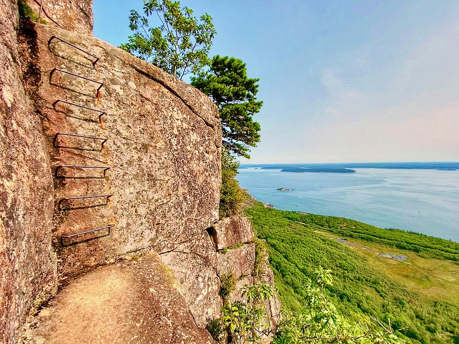 Precipice Trail Photograph by Monika Salvan