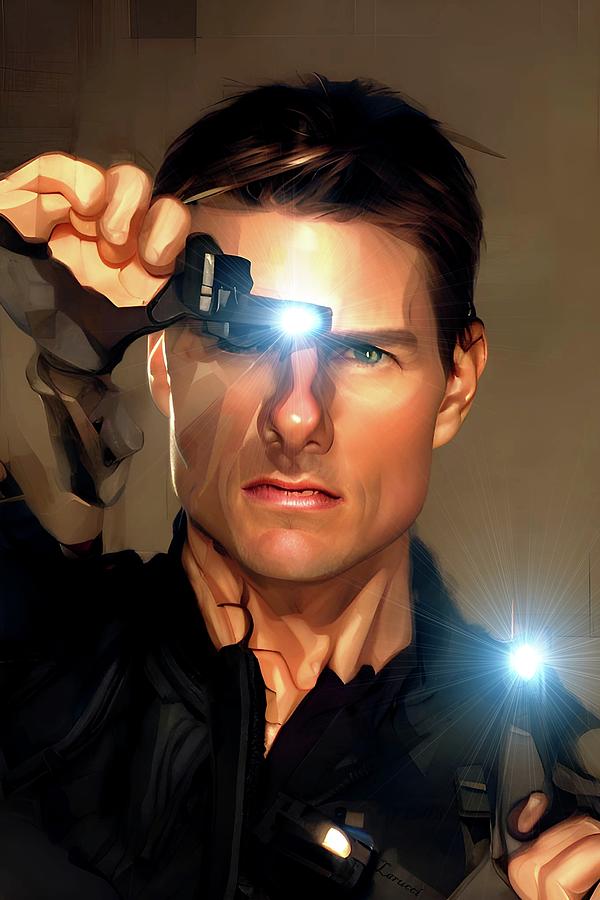 Precrime - Minority Report Tom Cruise Digital Art by Fred Larucci
