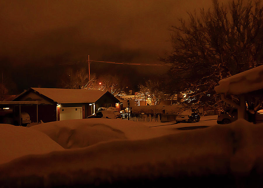 Predawn After Snow Photograph by Scott Cordell