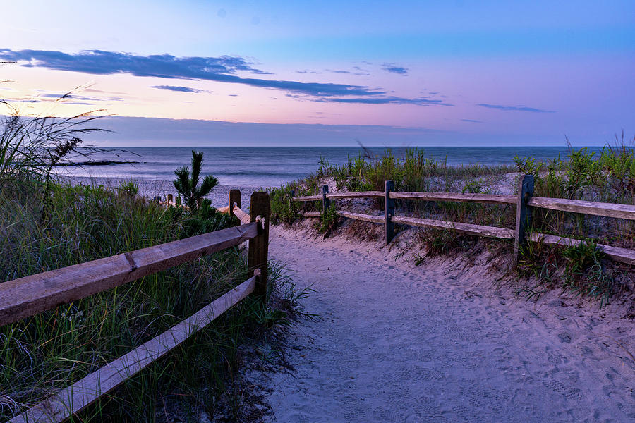 Cape May Point Photograph - Predawn Blues by Kathy Libby Cape May Point Photograph - Predawn Blues by Kathy Libby