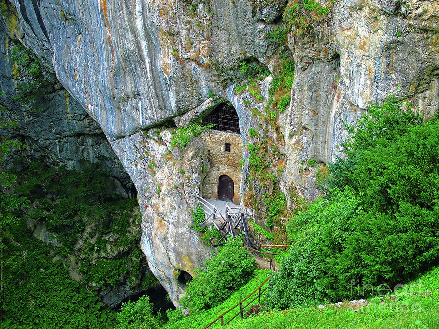 Predjama Caves - Predjama Castle - Slovenia Digital Art by Joseph Hendrix