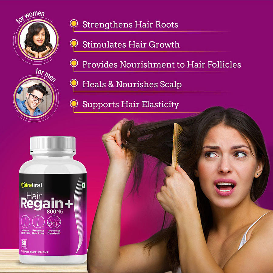 Prefer Hair Regain Capsules For Hair Fall And Hair Growth Photograph by ...