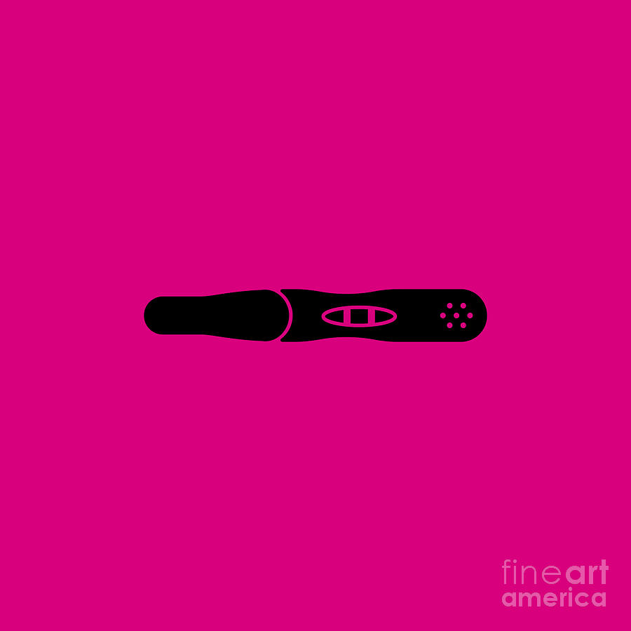 Pregnancy Test Vector Digital Art