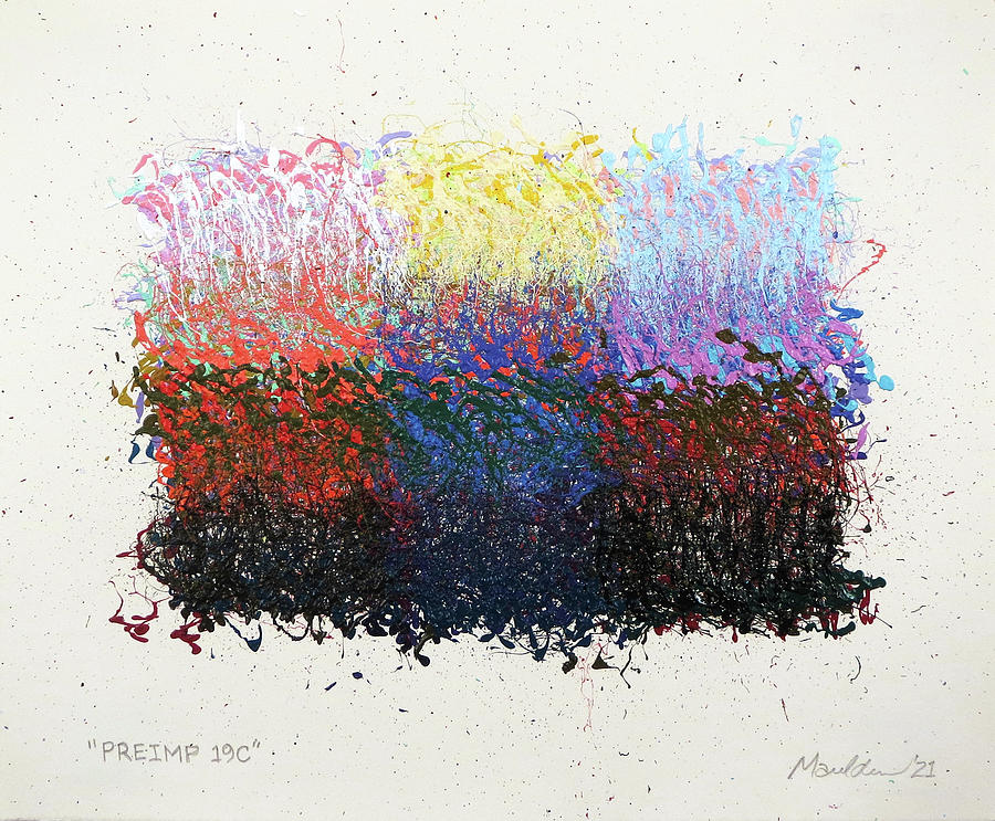 PREIMP Nineteen C Painting by Stephen Mauldin