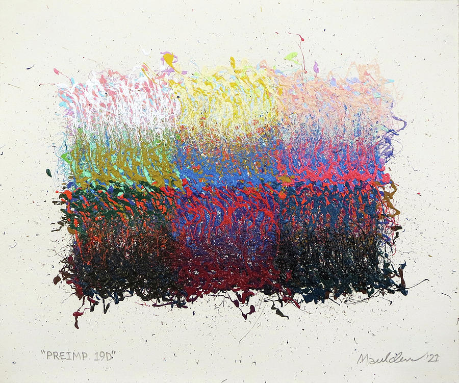 PREIMP Nineteen D Painting by Stephen Mauldin