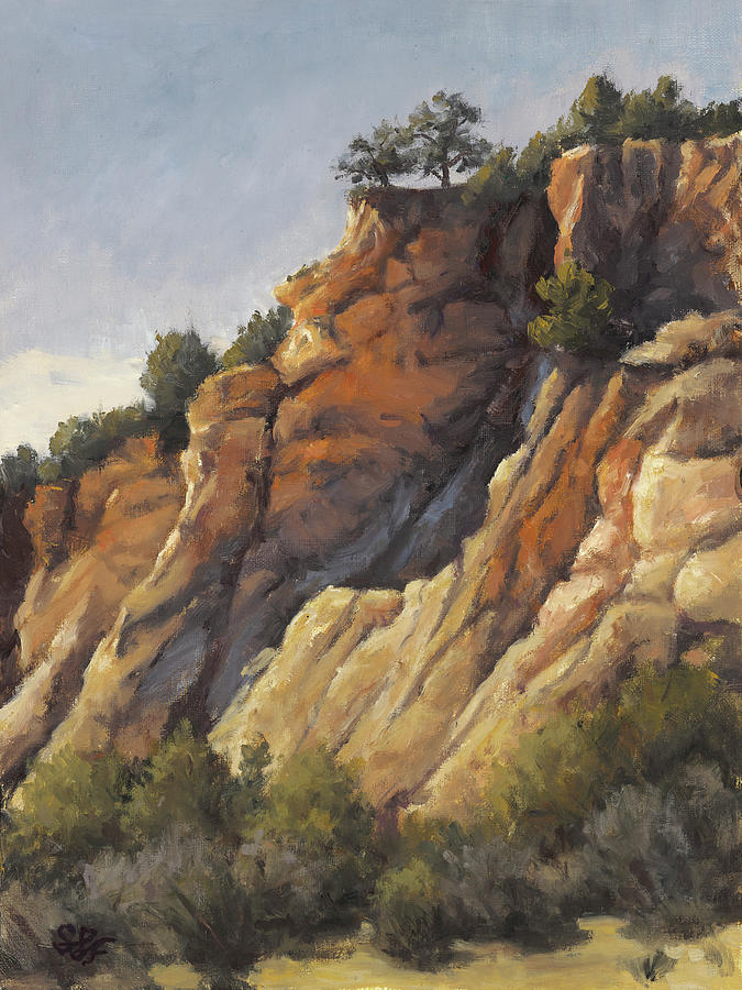 Prelude to Zion Painting by Sandy Fisher