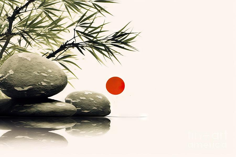 Nature Painting - Premium Zen Background by N Akkash
