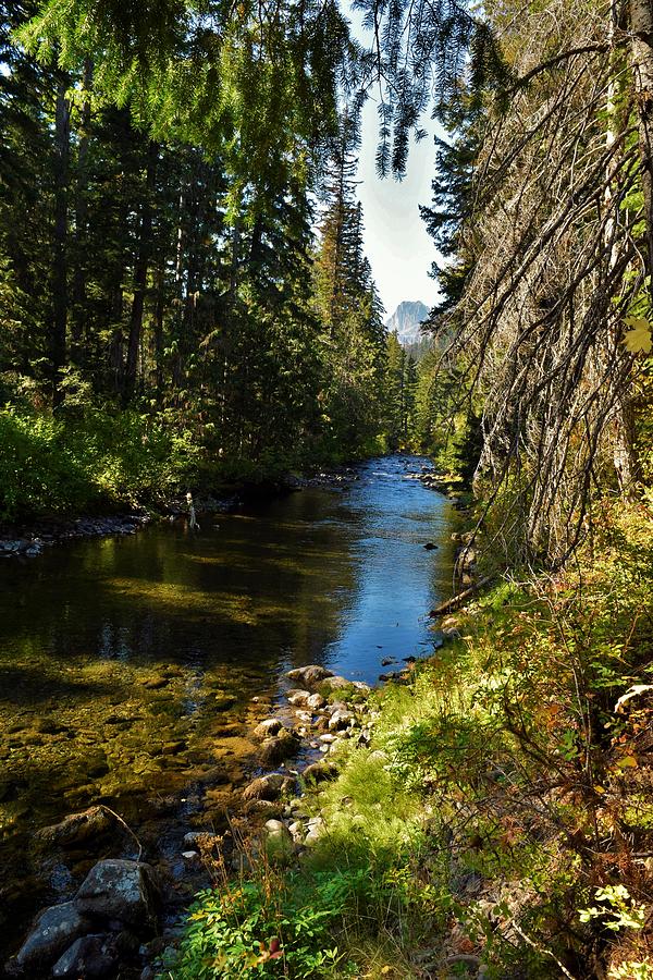 Presentation of Little Naches River Photograph by Lkb Art And ...