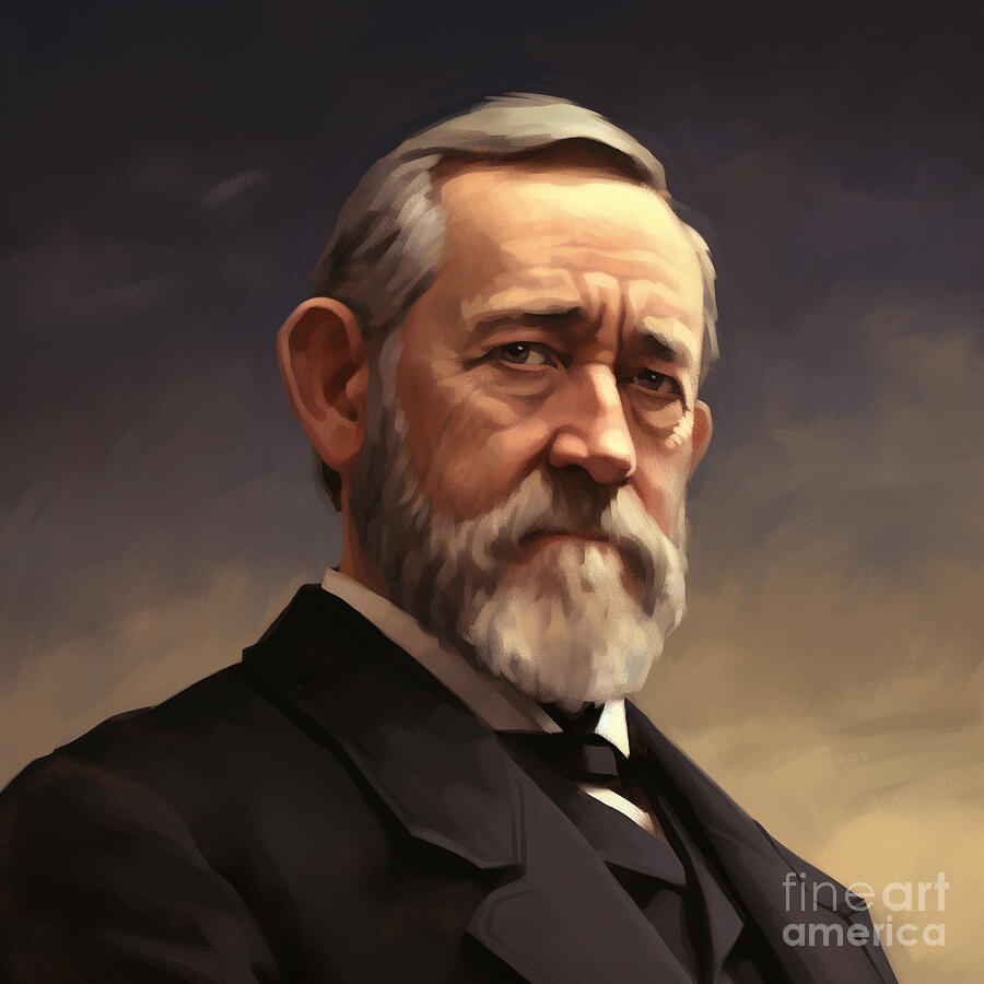 PResident Benjamin Harrison Digital Art by Devon Watkis - Fine Art America