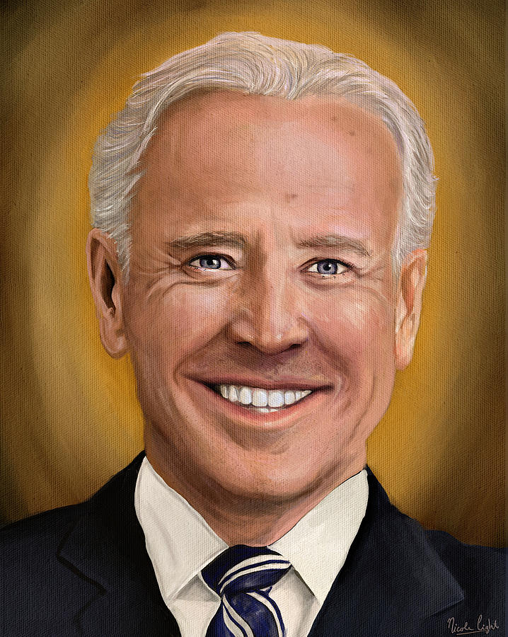 President Biden Painting by Nicole Light - Fine Art America