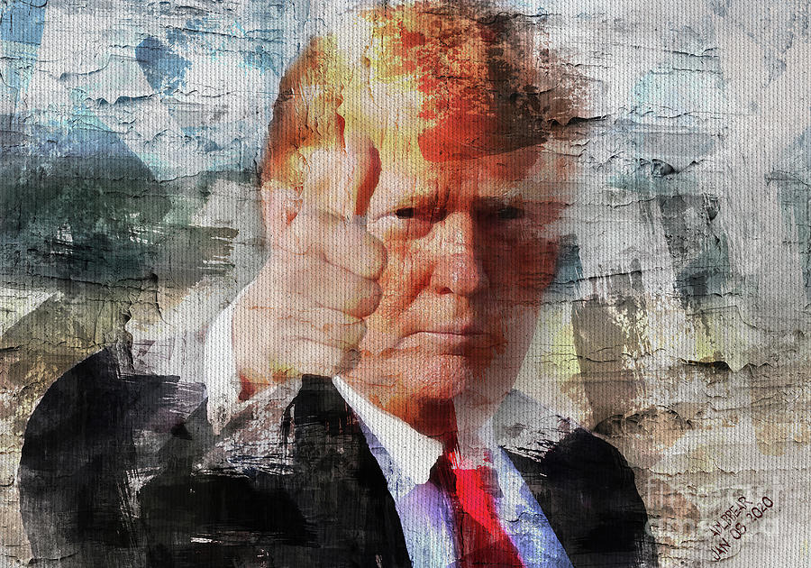 President Donald Trump Digital Art by Wide Brush - Fine Art America