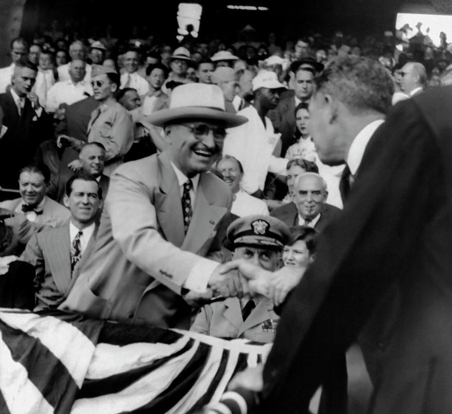 President Harry Truman - American Smile 1945 Photograph by Daniel Hagerman