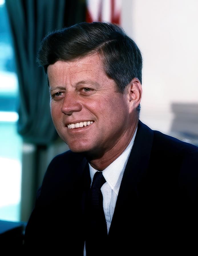 President John F. Kennedy Photograph by Cecil Stoughton - Fine Art America