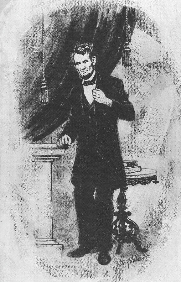 President Lincoln Painting by Harry West