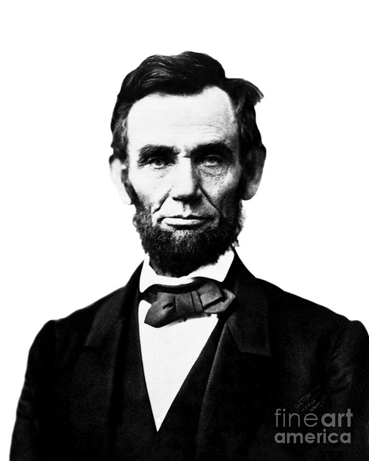 Abraham Lincoln Digital Art - President Lincoln by Madame Memento