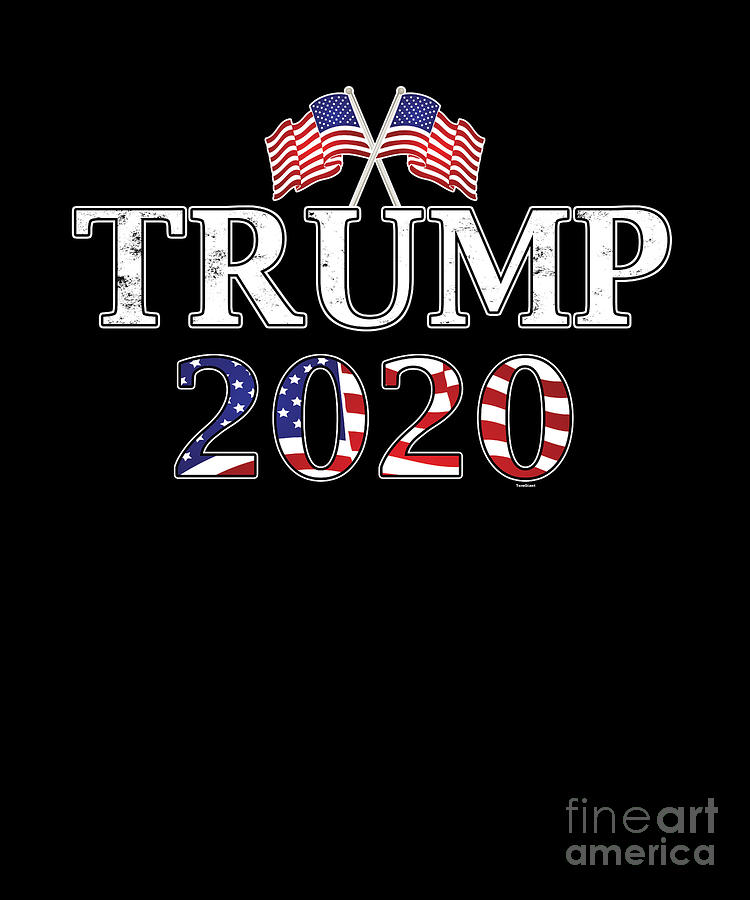 President Political America USA Flag Nationalism Trump 2020 Patriot ...