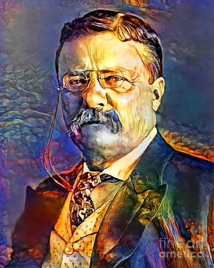 President Theodore Roosevelt Jr 20210204 Photograph by Wingsdomain Art and Photography