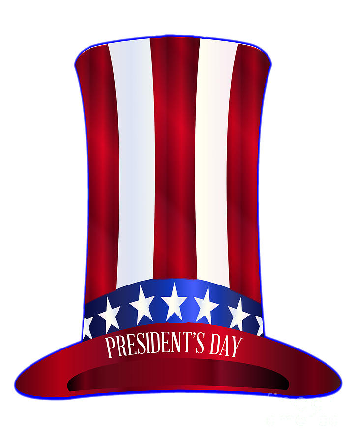 Presidents Day Uncle Sam's Tall Hat Digital Art by Bigalbaloo Stock - Fine  Art America