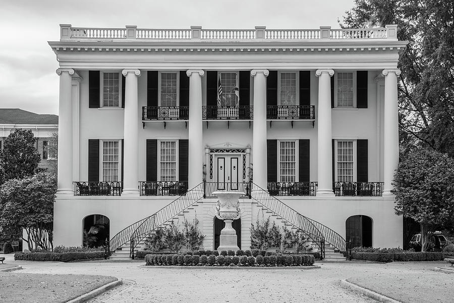 Presidents Mansion University of Alabama Front  Photograph by John McGraw