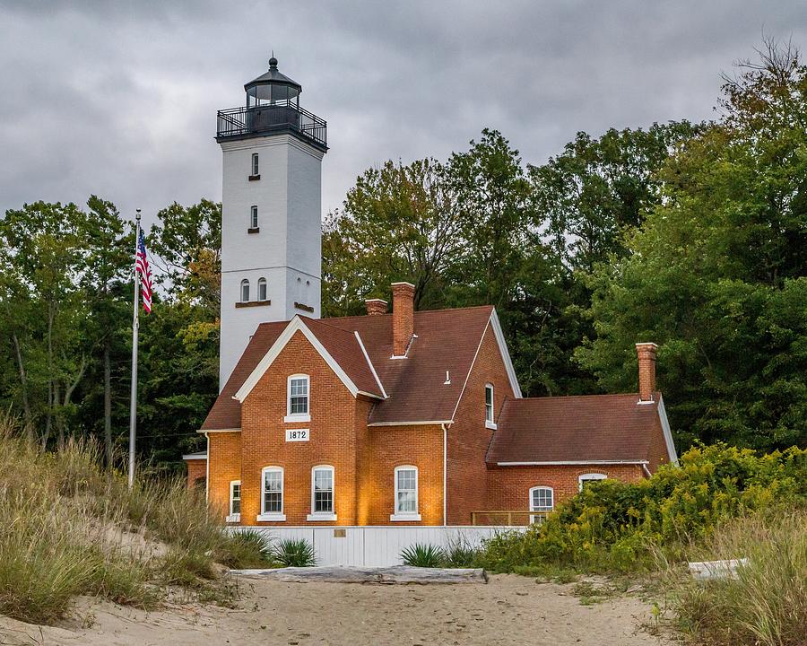 Presque Isle Lighthouse Photograph by Kevin Craft
