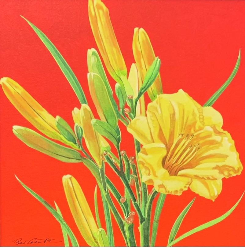 Pretty Flower Painting by Bob Coonts