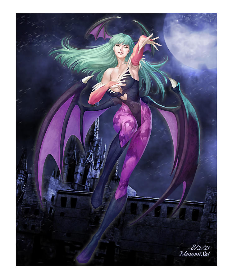 Darkstalkers (Vampire) Morrigan Aensland Capcom Companion Character Figure  #2 - Japanimedia Store