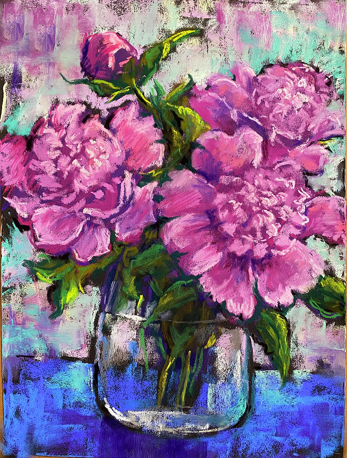 Pretty in Pink Painting by Kathleen Meador - Fine Art America