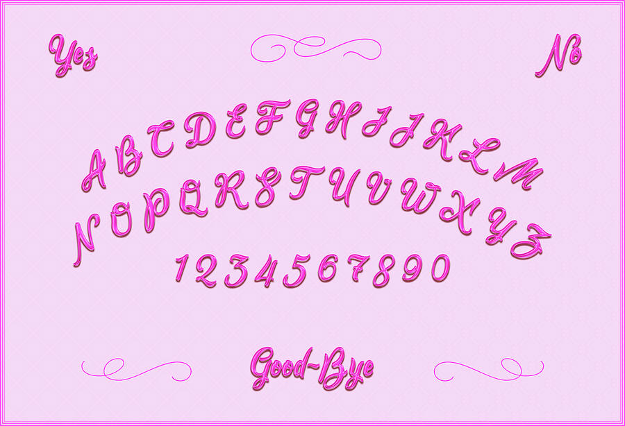 Pretty in Pink Spiritboard by Ruth Moratz Pretty in Pink Spiritboard by Ruth Moratz