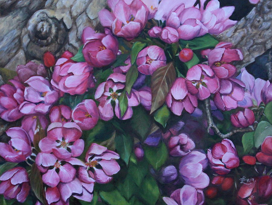 Pretty In Pink Painting by Tammy Taylor