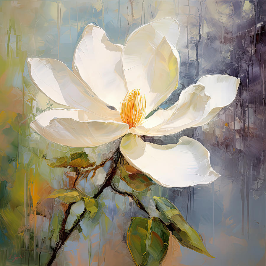 Magnolia Movie Digital Art - Pretty Maggy by Lourry Legarde