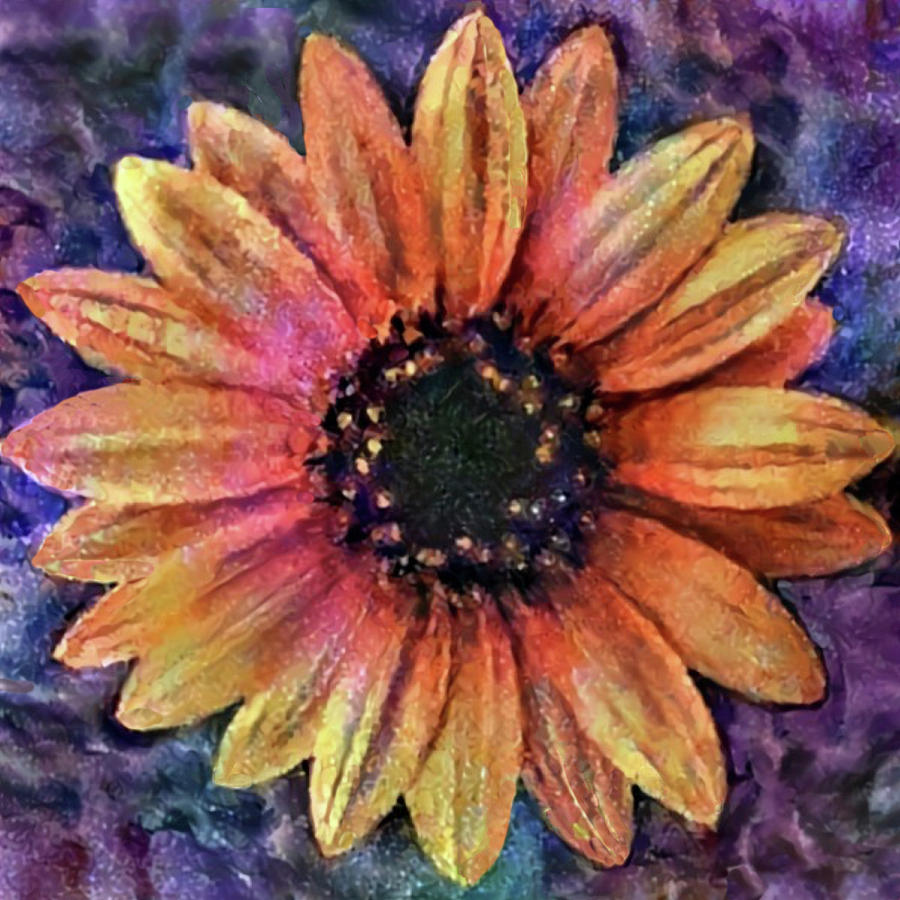 Pretty Petals - Square Digital Art by Artistic Mystic