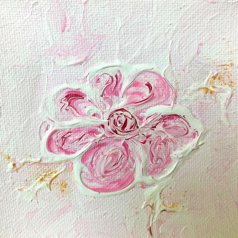 Pretty Pink Blossom Painting by Rachelle Stracke