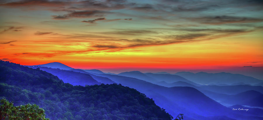 Mountain Photograph - Pretty Place Blue Ridges 5 Great Smoky Mountains Landscape Art by Reid Callaway