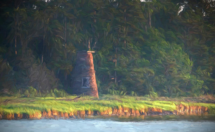 Price Creek Lighthouse Digital Art by Phil Mancuso