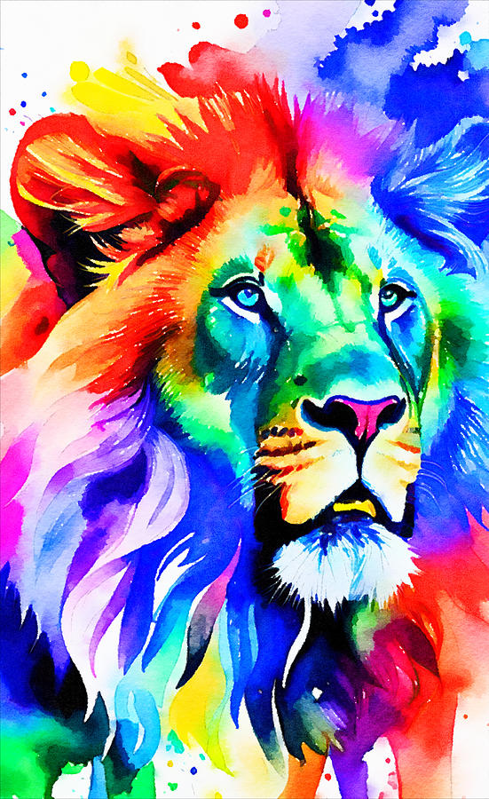 Lion Digital Art - Pride 2 by Pamela Cooper