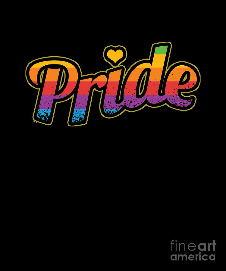Pride Awesome Lgbt Lesbian Gay Bisexual Transgender Gender Equality T Digital Art By Thomas