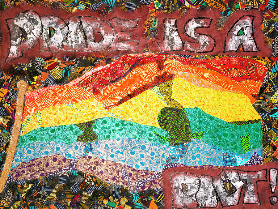 Pride Is A Riot Tapestry - Textile by Apanaki Temitayo M